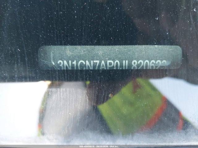 3N1CN7AP0JL820623 Nissan Versa 1.6 Sv