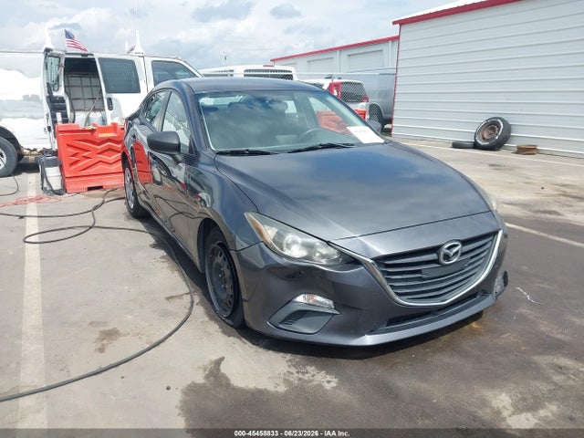 2015 Mazda Mazda3 I Sport მანქანა იყიდება აუქციონზე, vin: JM1BM1U7XF1264260, აუქციონის ნომერი: 45458833