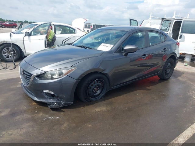 2015 Mazda Mazda3 I Sport მანქანა იყიდება აუქციონზე, vin: JM1BM1U7XF1264260, აუქციონის ნომერი: 45458833