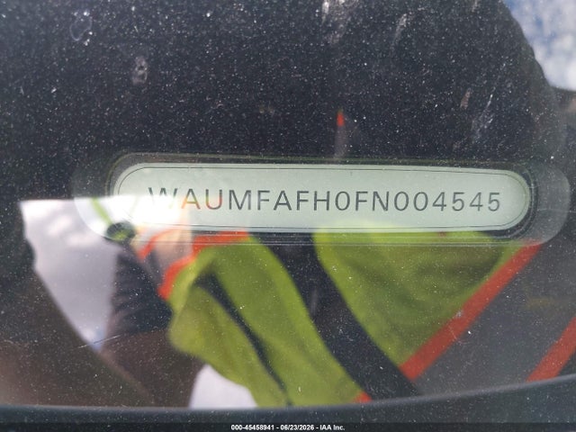 Продажа на аукционе авто 2015 Audi A5 2.0t Premium, vin: WAUMFAFH0FN004545, номер лота: 45458941