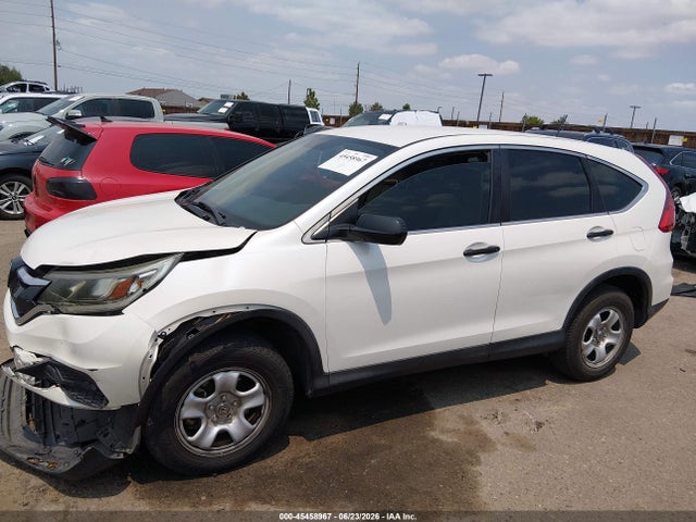 2016 Honda Cr-v Lx მანქანა იყიდება აუქციონზე, vin: 5J6RM4H36GL135861, აუქციონის ნომერი: 45458967