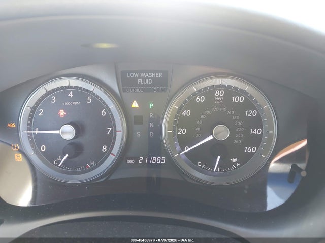 45458979 :رقم المزاد ، JTHBK1EG4B2436306 vin ، 2011 Lexus Es 350 مزاد بيع