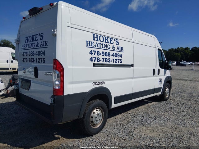 Aukcja sprzedaży 2023 Ram Promaster 2500 High Roof 159 Wb, vin: 3C6LRVDG2PE588872, numer aukcji: 45459094