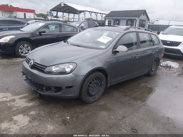 2014 Volkswagen Jetta Sportwagen 2.5l S მანქანა იყიდება აუქციონზე, vin: 3VWKP7AJ3EM600923, აუქციონის ნომერი: 45459222