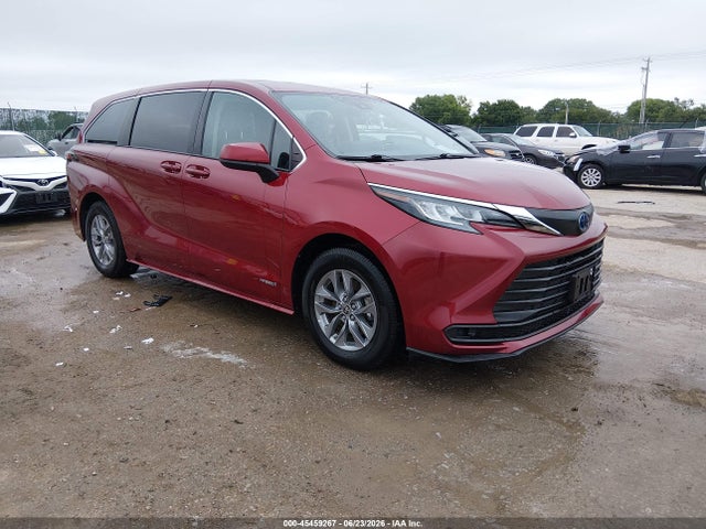 Продаж на аукціоні авто 2021 Toyota Sienna Le, vin: 5TDKRKECXMS043146, номер лоту: 45459267