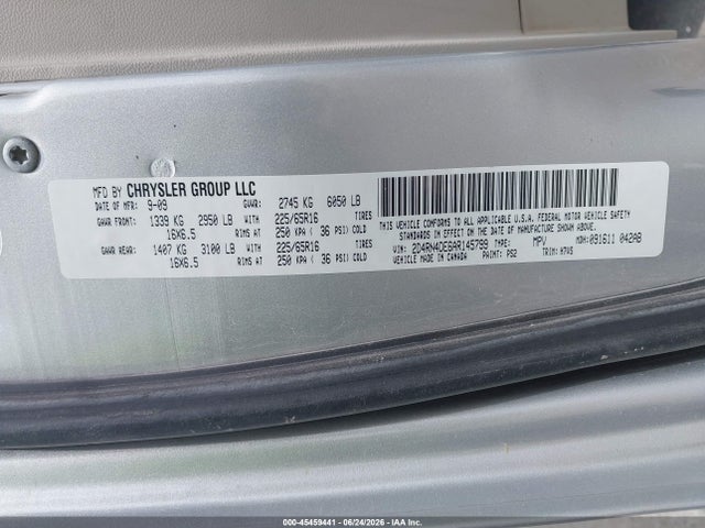 Aukcja sprzedaży 2010 Dodge Grand Caravan Se, vin: 2D4RN4DE6AR145799, numer aukcji: 45459441