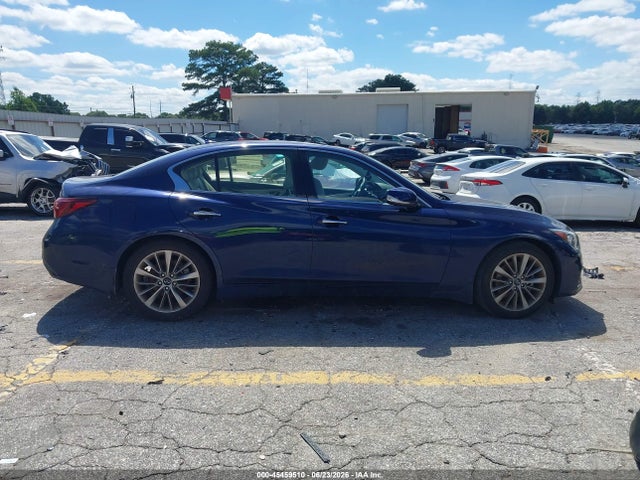 45459510 :رقم المزاد ، JN1EV7BP3NM310690 vin ، 2022 Infiniti Q50 Luxe مزاد بيع