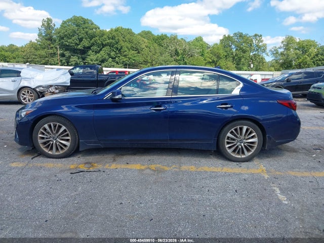 45459510 :رقم المزاد ، JN1EV7BP3NM310690 vin ، 2022 Infiniti Q50 Luxe مزاد بيع