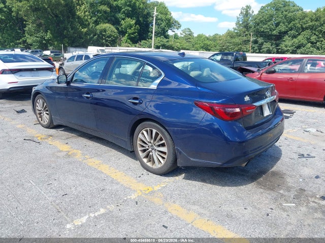 45459510 :رقم المزاد ، JN1EV7BP3NM310690 vin ، 2022 Infiniti Q50 Luxe مزاد بيع