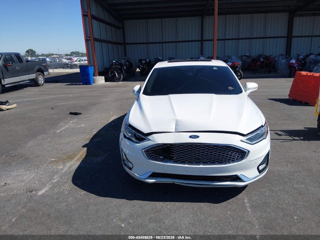 45459529 :رقم المزاد ، 3FA6P0K92KR253444 vin ، 2019 Ford Fusion Titanium مزاد بيع
