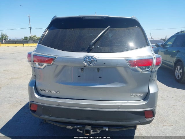 Aukcja sprzedaży 2015 Toyota Highlander Limited V6, vin: 5TDYKRFH5FS119330, numer aukcji: 45459574