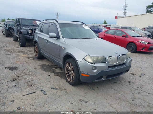 2007 Bmw X3 3.0si მანქანა იყიდება აუქციონზე, vin: WBXPC93487WF09324, აუქციონის ნომერი: 45459606