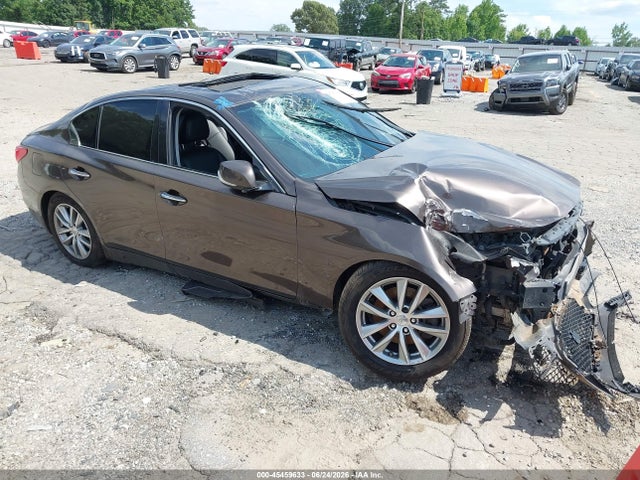 2017 Infiniti Q50 3.0t Premium მანქანა იყიდება აუქციონზე, vin: JN1EV7AP1HM730695, აუქციონის ნომერი: 45459633