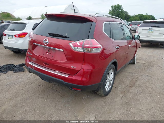 Auction sale of the 2016 Nissan Rogue Sv, vin: KNMAT2MT6GP705978, lot number: 45459646