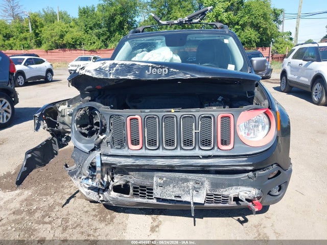 Aukcja sprzedaży 2016 Jeep Renegade Trailhawk, vin: ZACCJBCT7GPD23073, numer aukcji: 45459743