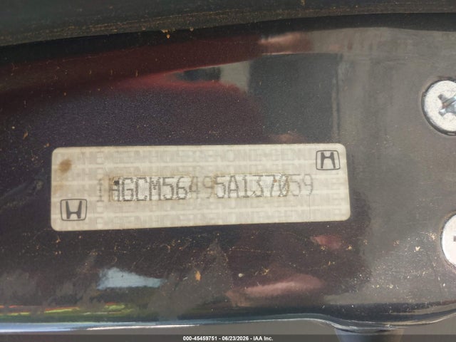 Продаж на аукціоні авто 2005 Honda Accord 2.4 Lx, vin: 1HGCM56495A137059, номер лоту: 45459751