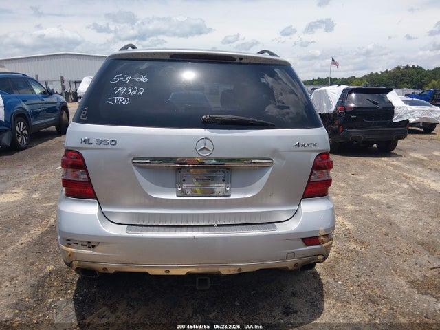 Продаж на аукціоні авто 2011 Mercedes-benz Ml 350 4matic, vin: 4JGBB8GB8BA719675, номер лоту: 45459765
