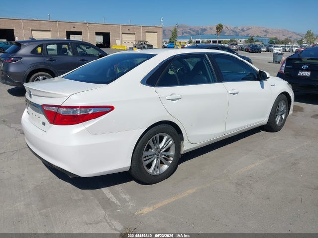 Auction sale of the 2015 Toyota Camry Hybrid Se, vin: 4T1BD1FK6FU145780, lot number: 45459840