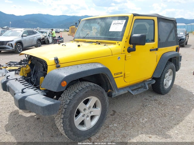 Продажа на аукционе авто 2015 Jeep Wrangler Sport, vin: 1C4AJWAG3FL659276, номер лота: 45459943