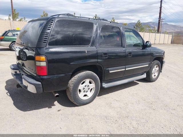 2005 Chevrolet Tahoe Lt მანქანა იყიდება აუქციონზე, vin: 1GNEK13T95J253435, აუქციონის ნომერი: 45460020