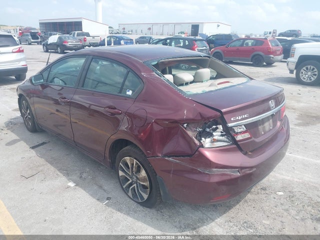 Продаж на аукціоні авто 2015 Honda Civic Ex, vin: 19XFB2F82FE103837, номер лоту: 45460050