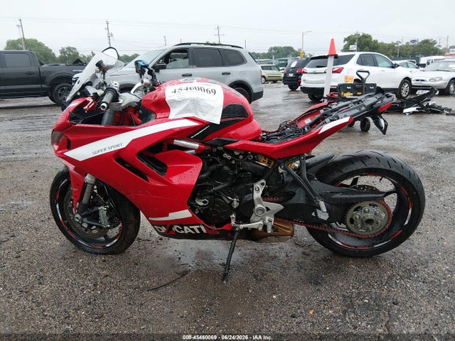 2023 Ducati Supersport მანქანა იყიდება აუქციონზე, vin: ZDMVABDS2PB005441, აუქციონის ნომერი: 45460069