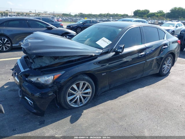 Продаж на аукціоні авто 2016 Infiniti Q50 2.0t Premium, vin: JN1CV7AR1GM253063, номер лоту: 45460114