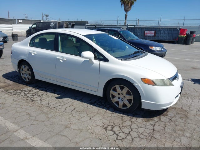 2007 Honda Civic Lx მანქანა იყიდება აუქციონზე, vin: 1HGFA16537L023511, აუქციონის ნომერი: 45460164
