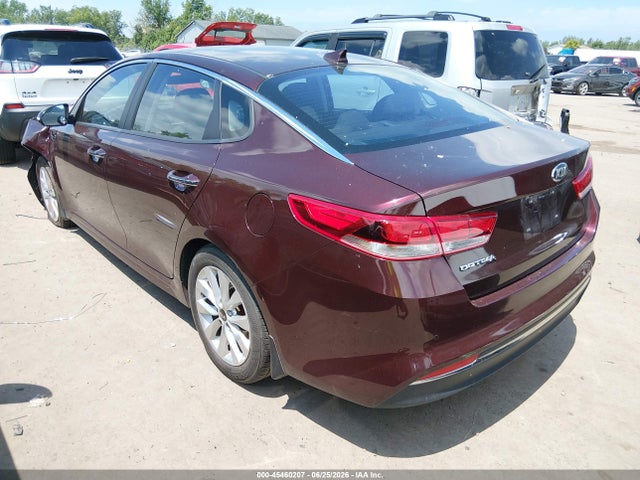 2018 Kia Optima Lx მანქანა იყიდება აუქციონზე, vin: 5XXGT4L32JG258149, აუქციონის ნომერი: 45460207