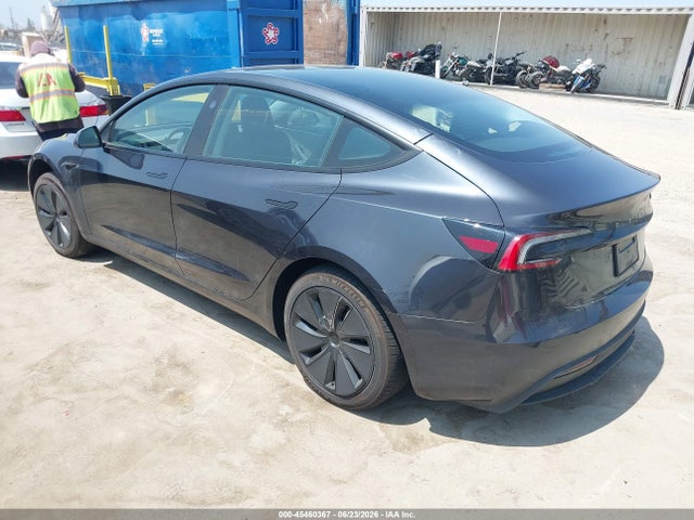2025 Tesla Model 3 Long Range Rear-wheel Drive/standard Rear-wheel Drive მანქანა იყიდება აუქციონზე, vin: 5YJ3E1EA4SF055416, აუქციონის ნომერი: 45460367