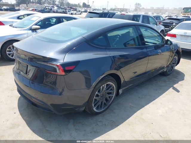 2025 Tesla Model 3 Long Range Rear-wheel Drive/standard Rear-wheel Drive მანქანა იყიდება აუქციონზე, vin: 5YJ3E1EA4SF055416, აუქციონის ნომერი: 45460367