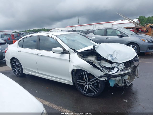 45460507 :رقم المزاد ، 1HGCR2F56GA113801 vin ، 2016 Honda Accord Sport مزاد بيع