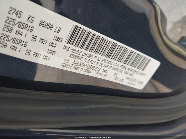 Продажа на аукционе авто 2008 Chrysler Town & Country Touring, vin: 2A8HR54P58R787616, номер лота: 45460511