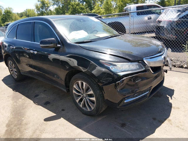 Aukcja sprzedaży 2016 Acura Mdx Technology   Acurawatch Plus Packages/technology Package, vin: 5FRYD4H40GB027778, numer aukcji: 45460525
