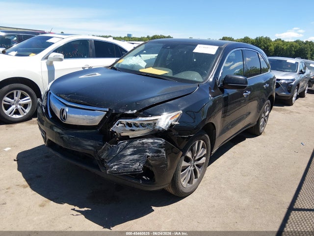 Aukcja sprzedaży 2016 Acura Mdx Technology   Acurawatch Plus Packages/technology Package, vin: 5FRYD4H40GB027778, numer aukcji: 45460525