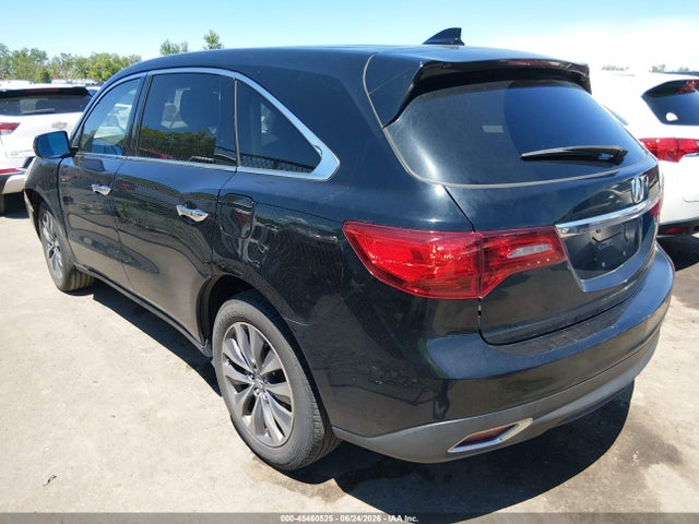 Aukcja sprzedaży 2016 Acura Mdx Technology   Acurawatch Plus Packages/technology Package, vin: 5FRYD4H40GB027778, numer aukcji: 45460525