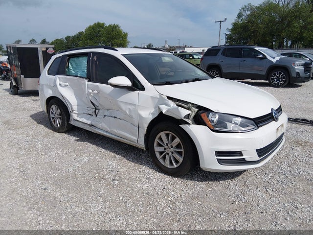 2016 Volkswagen Golf Sportwagen Tsi S 4-door მანქანა იყიდება აუქციონზე, vin: 3VWC17AU6GM507008, აუქციონის ნომერი: 45460536