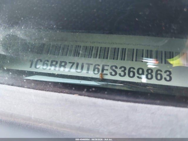 45460584 :رقم المزاد ، 1C6RR7UT6ES369863 vin ، 2014 Ram 1500 Sport مزاد بيع