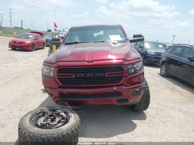 2019 Ram 1500 Big Horn/lone Star  4x4 5'7 Box მანქანა იყიდება აუქციონზე, vin: 1C6SRFFT4KN649901, აუქციონის ნომერი: 45460594