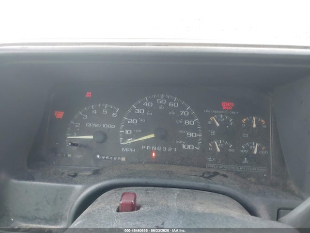 Aukcja sprzedaży 1997 Chevrolet C1500 Fleetside, vin: 1GCEC19R7VE149973, numer aukcji: 45460695