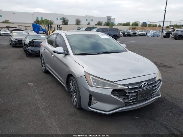 2020 Hyundai Elantra Limited მანქანა იყიდება აუქციონზე, vin: KMHD84LF2LU015450, აუქციონის ნომერი: 45460727