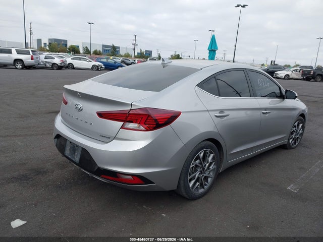 45460727 :رقم المزاد ، KMHD84LF2LU015450 vin ، 2020 Hyundai Elantra Limited مزاد بيع