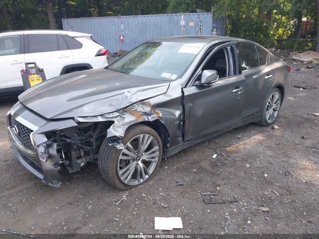 Продажа на аукционе авто 2018 Infiniti Q50 3.0t Luxe/3.0t Sport, vin: JN1EV7AR9JM441510, номер лота: 45460744