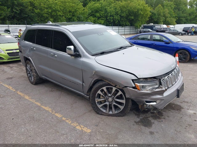 2018 Jeep Grand Cherokee Overland 4x4 მანქანა იყიდება აუქციონზე, vin: 1C4RJFCM9JC398816, აუქციონის ნომერი: 45460797
