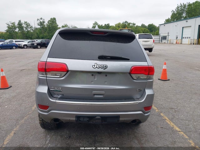 2018 Jeep Grand Cherokee Overland 4x4 მანქანა იყიდება აუქციონზე, vin: 1C4RJFCM9JC398816, აუქციონის ნომერი: 45460797