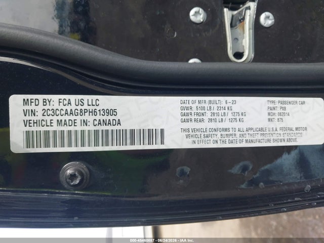 45460887 :رقم المزاد ، 2C3CCAAG8PH613905 vin ، 2023 Chrysler 300 Touring مزاد بيع