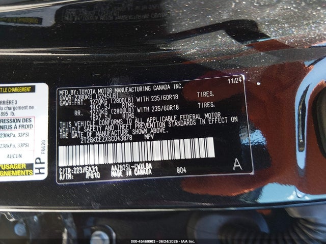 2T2GKCEZXSC043878 Lexus Nx 350h Premium