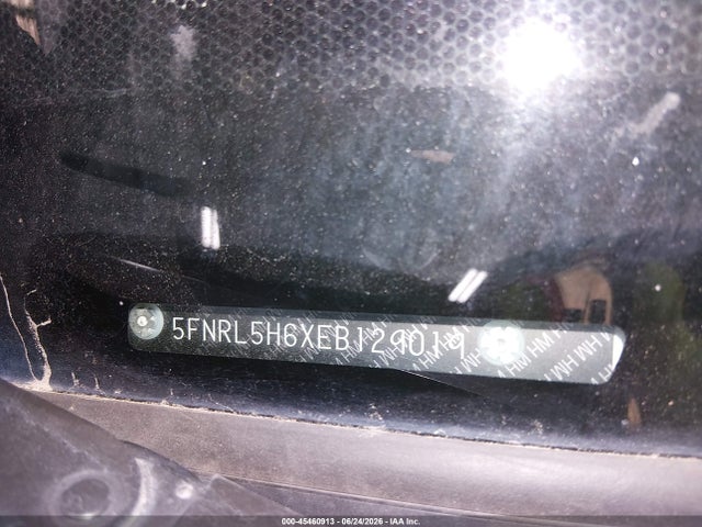 Продаж на аукціоні авто 2014 Honda Odyssey Ex-l, vin: 5FNRL5H6XEB129019, номер лоту: 45460913