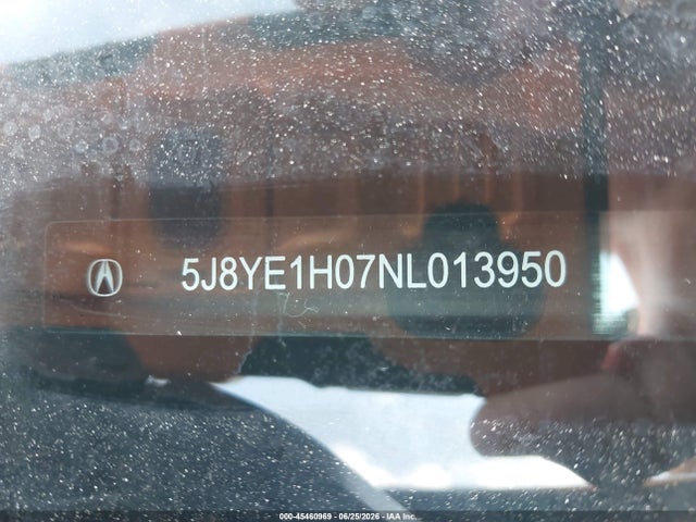 Aukcja sprzedaży 2022 Acura Mdx A-spec Package, vin: 5J8YE1H07NL013950, numer aukcji: 45460969