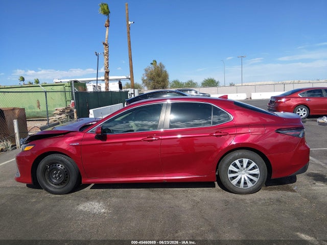 Aukcja sprzedaży 2021 Toyota Camry Le Hybrid, vin: 4T1C31AK9MU547739, numer aukcji: 45460989